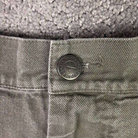 Patagonia Stand Up Shorts Organic Cotton 5" Men's 40 Green Denim Canvas - Picture 3 of 13